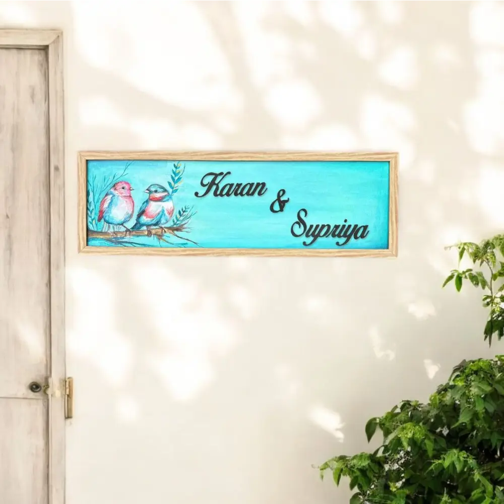Love in the Air Nameplate - nameplate