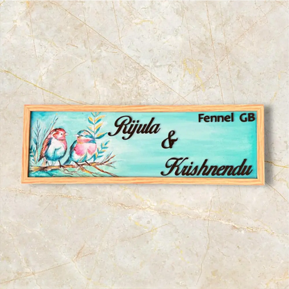 Love in the Air Nameplate - nameplate