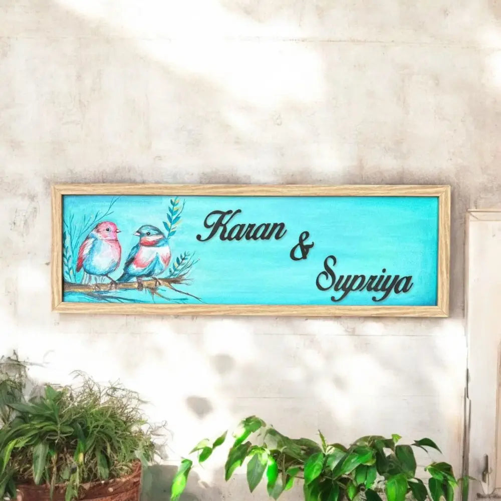 Love in the Air Nameplate - nameplate