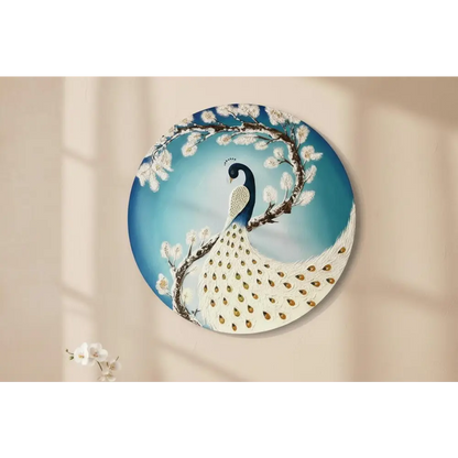 Majestic Serenity – The Peacock in Bloom(Original) - paintings