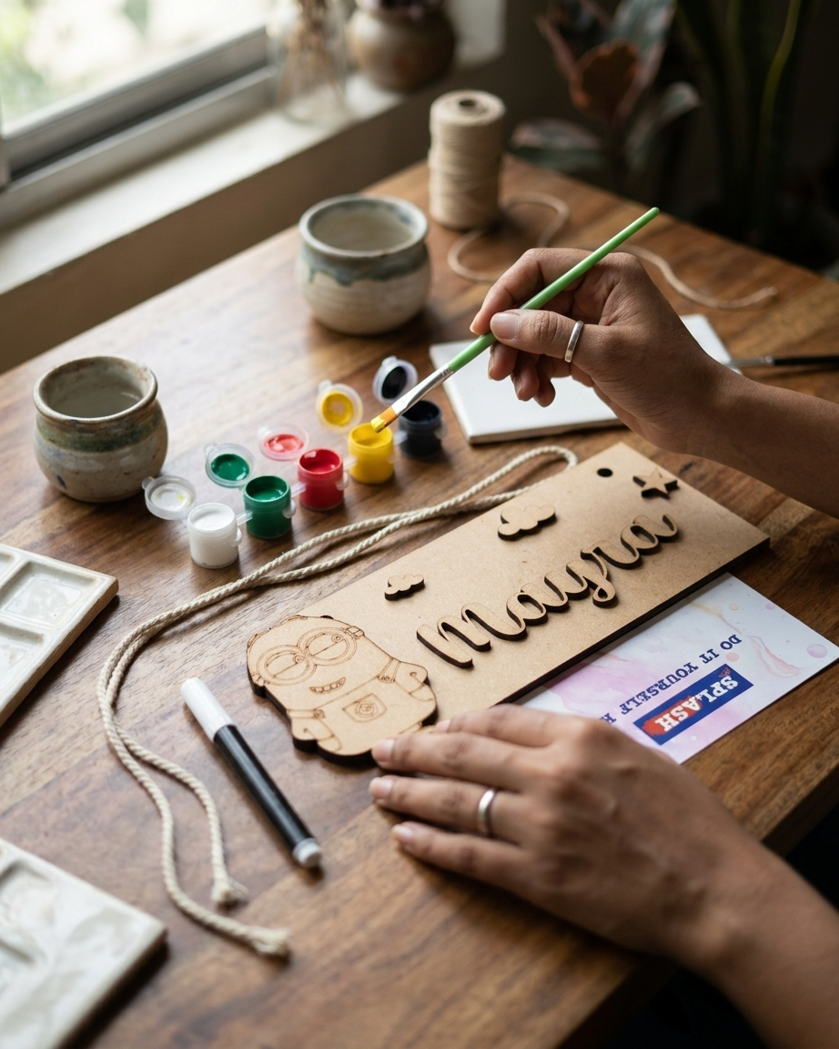 Kids Nameboard DIY kit