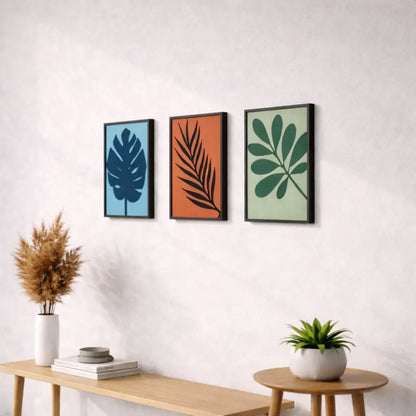 Leaf wall decor in elegant western 