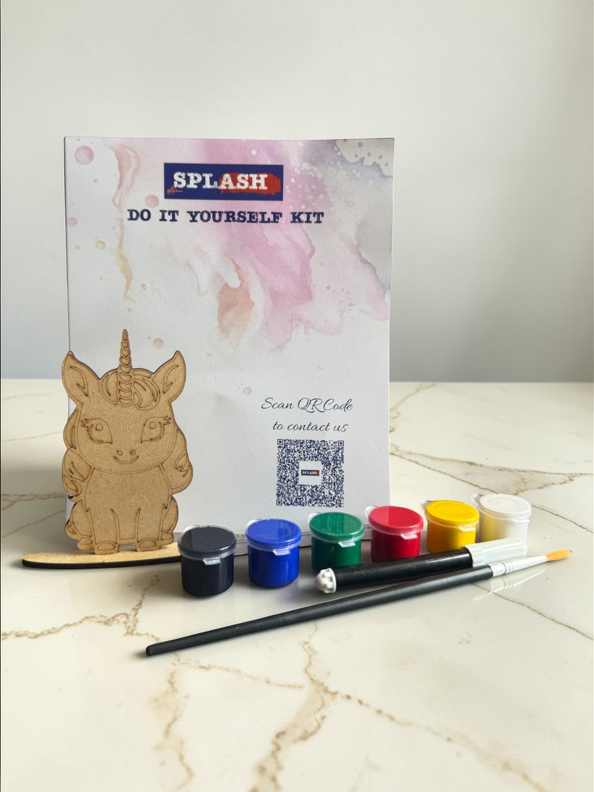 Unicorn Fridge Magnet with Stand DIY kit for Kids