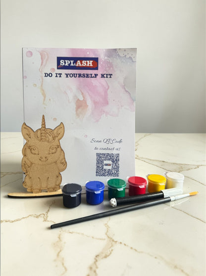 Unicorn Fridge Magnet with Stand DIY kit for Kids