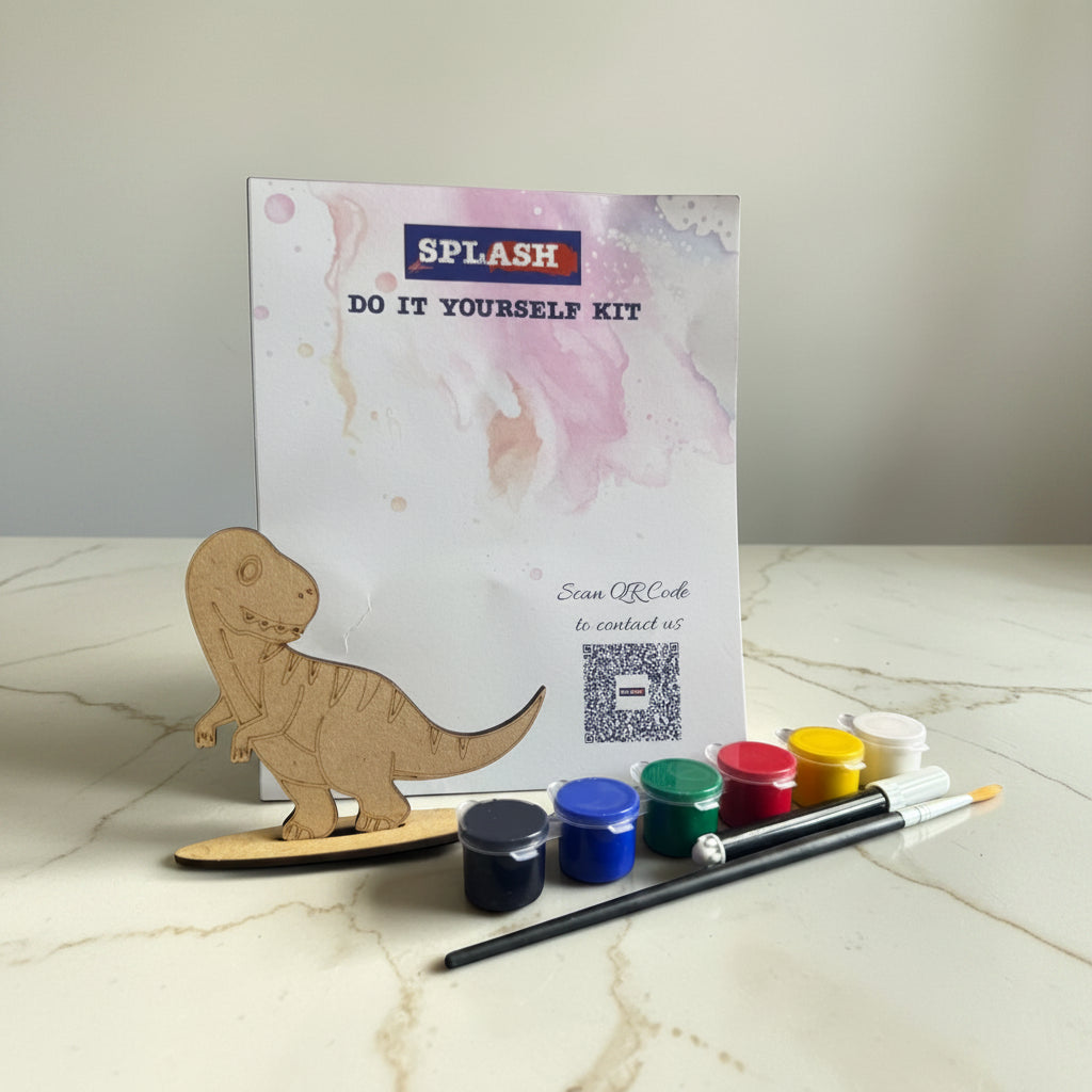 Dinosaur Fridge Magnet with Stand DIY kit for Kids