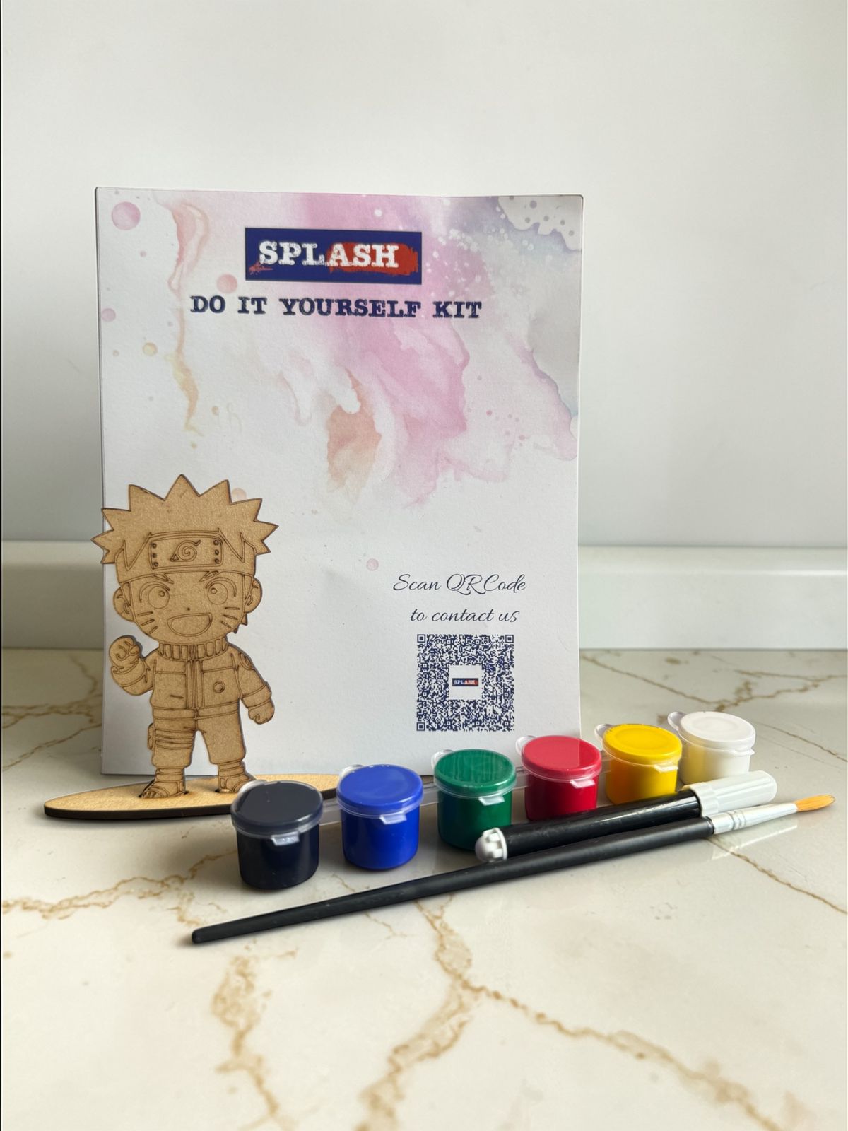Naruto Fridge Magnet with Stand DIY kit for Kids
