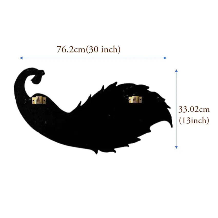 Peacock Nameplate - nameplate