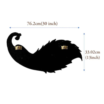 Peacock Nameplate - nameplate
