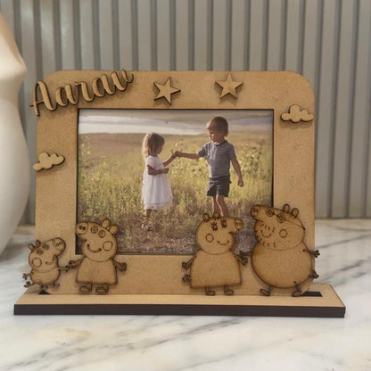 Peppa Pig DIY Photo Frame Kit for Kids | Paint Your Own Photo Frame Craft | SPLASH DIY by Splash Arts - photoframe