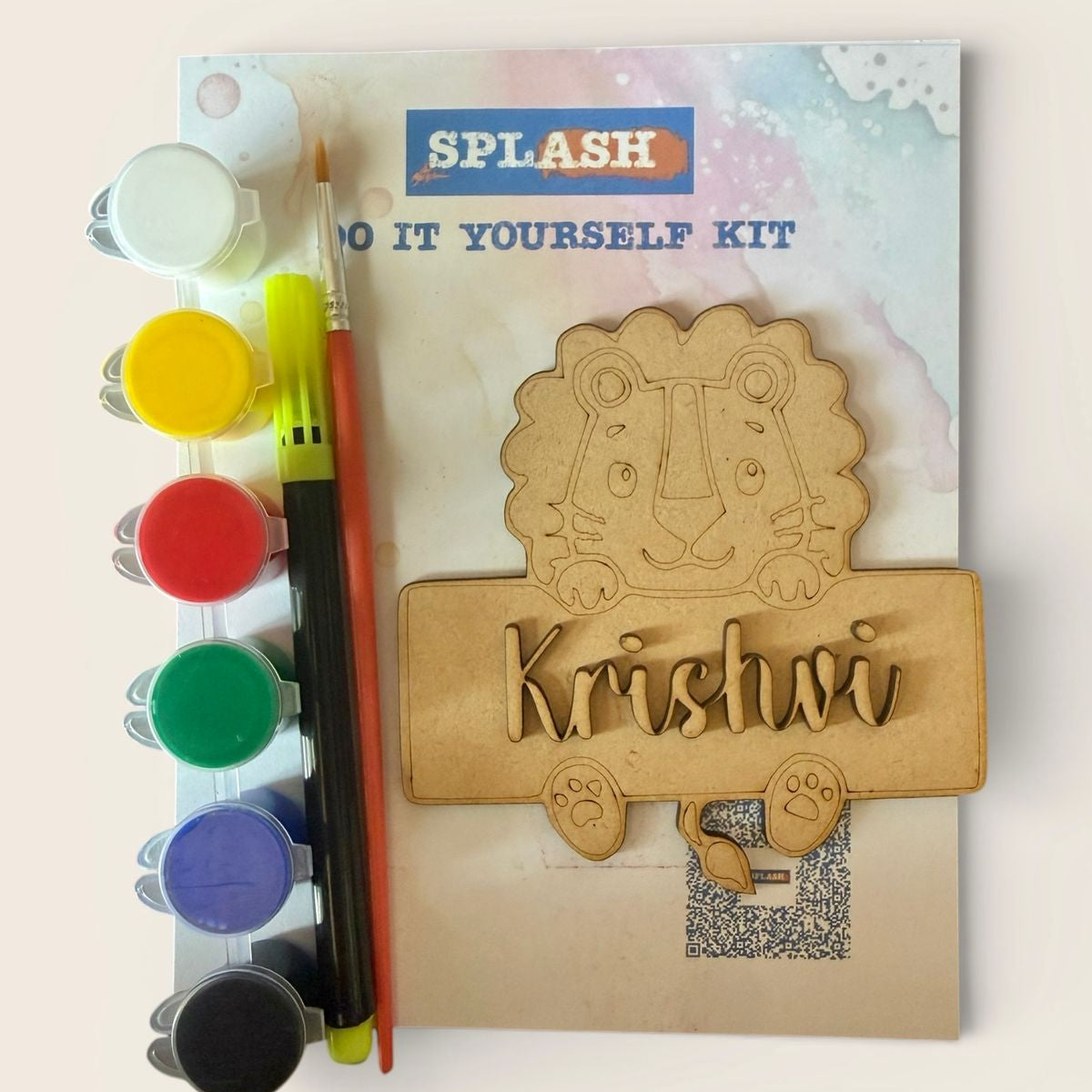 Personalised Theme Fridge Magnet DIY Kit |Paint Your Own Fridge Magnet| Birthday Return Gift I SPLASH DIY by Splash