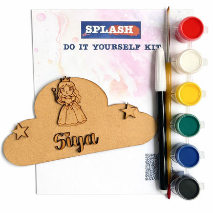 Personalised Theme Fridge Magnet DIY Kit |Paint Your Own Fridge Magnet| Birthday Return Gift I SPLASH DIY by Splash