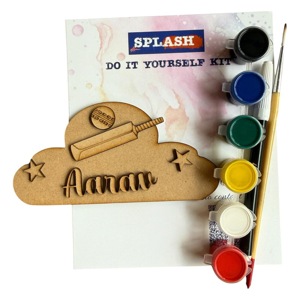 Personalised Theme Fridge Magnet DIY Kit |Paint Your Own Fridge Magnet| Birthday Return Gift I SPLASH DIY by Splash