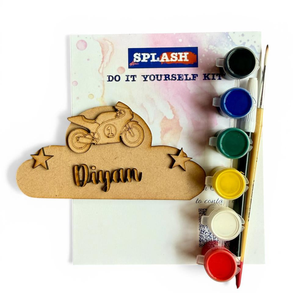 Personalised Theme Fridge Magnet DIY Kit |Paint Your Own Fridge Magnet| Birthday Return Gift I SPLASH DIY by Splash