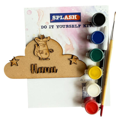 Personalised Theme Fridge Magnet DIY Kit |Paint Your Own Fridge Magnet| Birthday Return Gift I SPLASH DIY by Splash