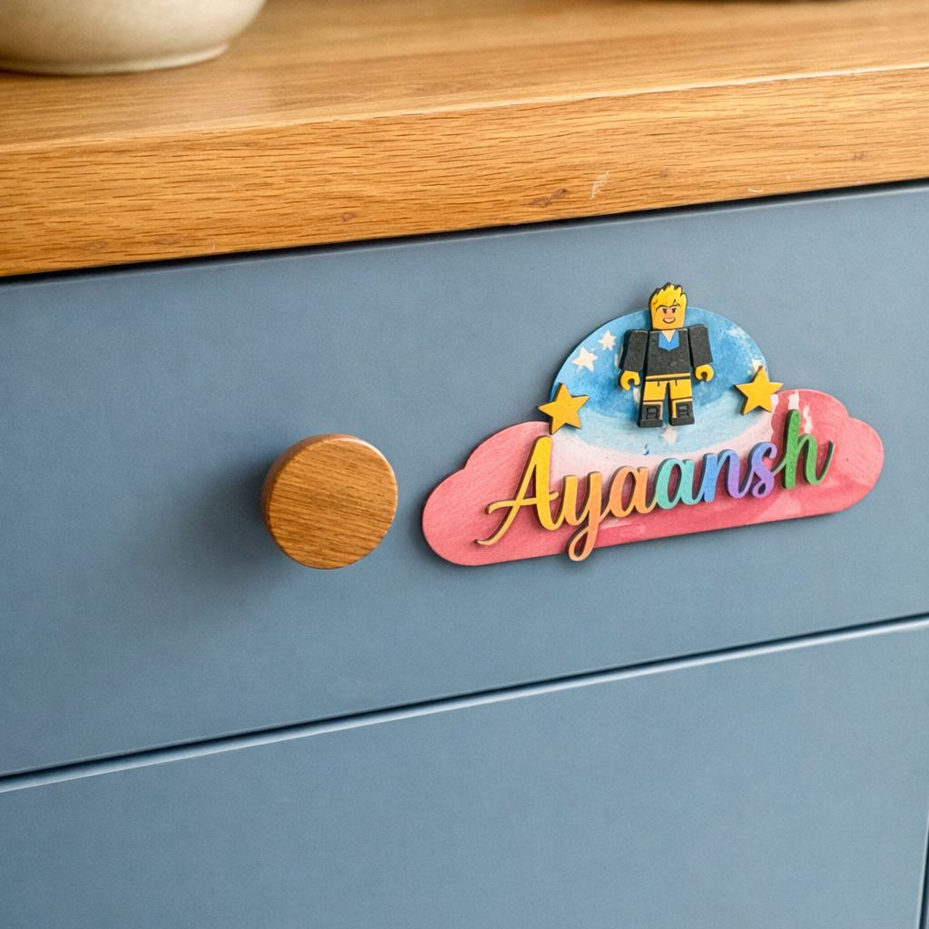 Personalised Theme Fridge Magnet DIY Kit |Paint Your Own Fridge Magnet| Birthday Return Gift I SPLASH DIY by Splash