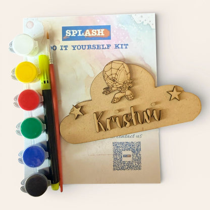 Personalised Theme Fridge Magnet DIY Kit |Paint Your Own Fridge Magnet| Birthday Return Gift I SPLASH DIY by Splash