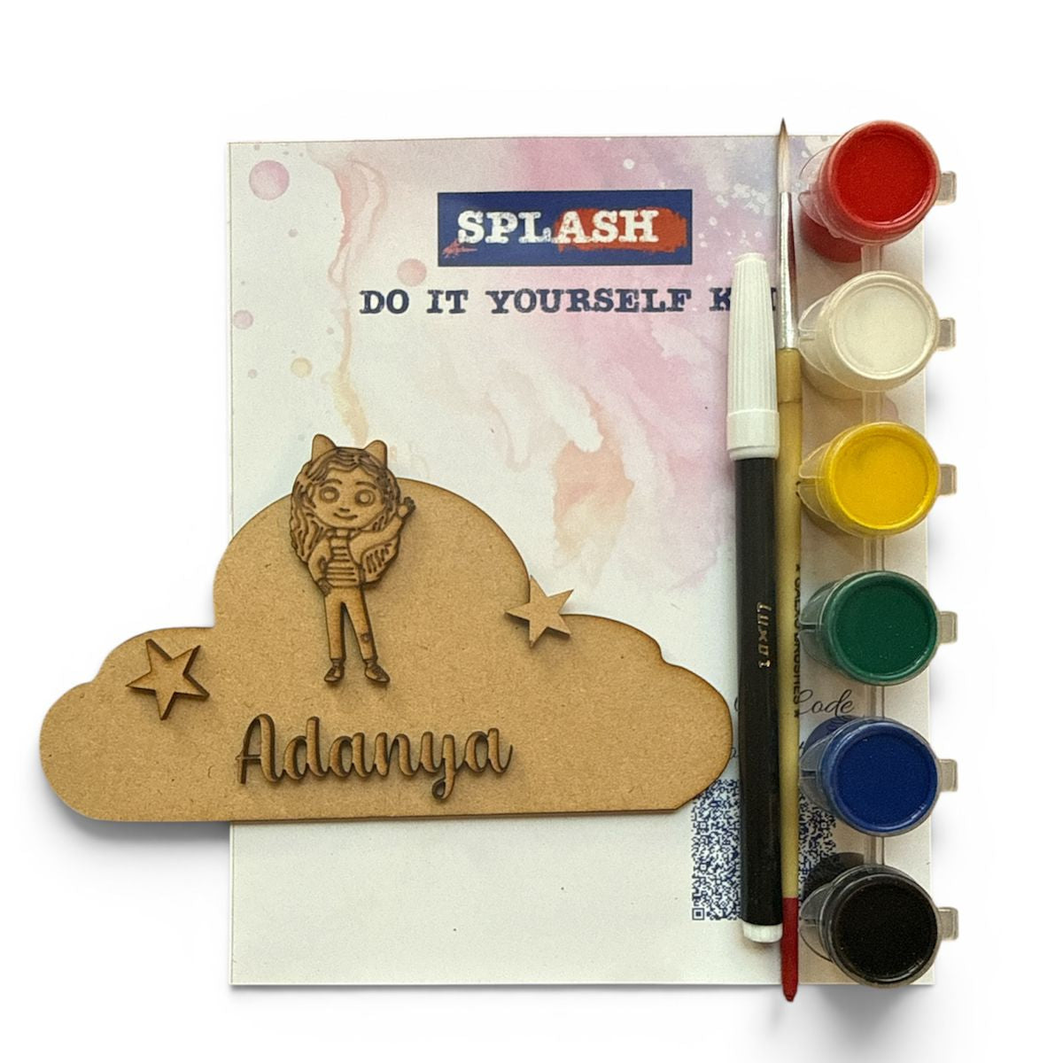 Personalised Theme Fridge Magnet DIY Kit |Paint Your Own Fridge Magnet| Birthday Return Gift I SPLASH DIY by Splash
