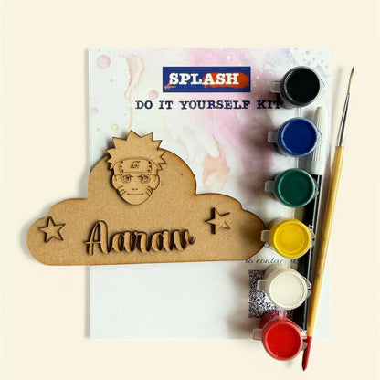 Personalised Theme Fridge Magnet DIY Kit |Paint Your Own Fridge Magnet| Birthday Return Gift I SPLASH DIY by Splash