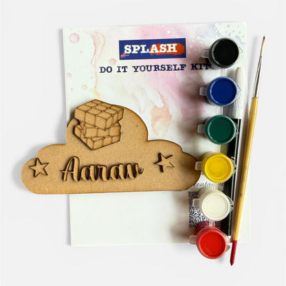 Personalised Theme Fridge Magnet DIY Kit |Paint Your Own Fridge Magnet| Birthday Return Gift I SPLASH DIY by Splash