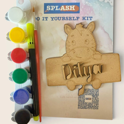 Personalised Theme Fridge Magnet DIY Kit |Paint Your Own Fridge Magnet| Birthday Return Gift I SPLASH DIY by Splash