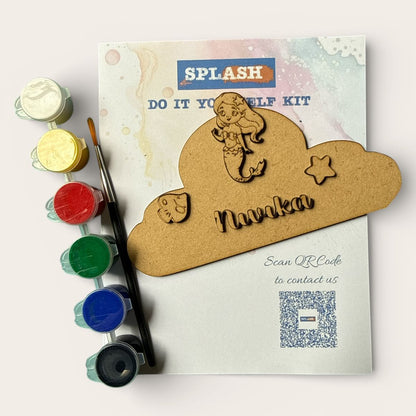 Personalised Theme Fridge Magnet DIY Kit |Paint Your Own Fridge Magnet| Birthday Return Gift I SPLASH DIY by Splash