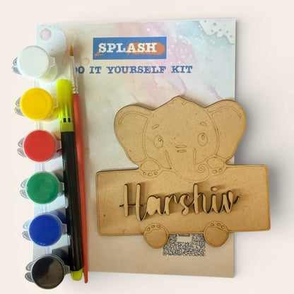 Personalised Theme Fridge Magnet DIY Kit |Paint Your Own Fridge Magnet| Birthday Return Gift I SPLASH DIY by Splash