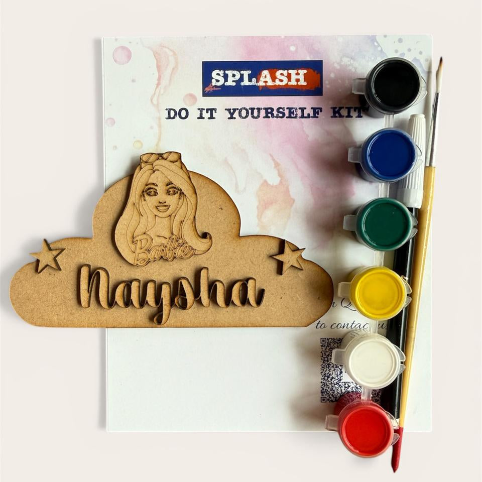 Personalised Theme Fridge Magnet DIY Kit |Paint Your Own Fridge Magnet| Birthday Return Gift I SPLASH DIY by Splash
