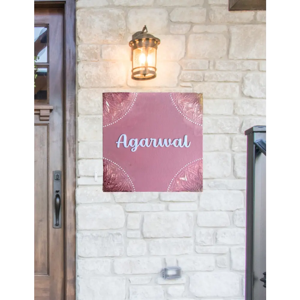 Royal Charm Nameplate - nameplate