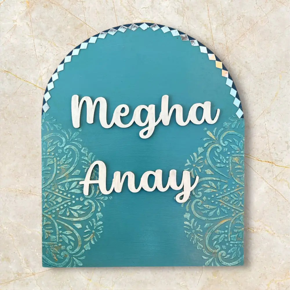 Royal Touch Nameplate - nameplate