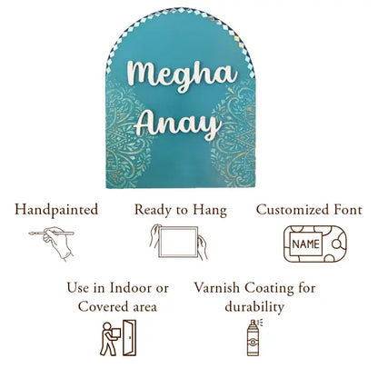 Royal Touch Nameplate - nameplate