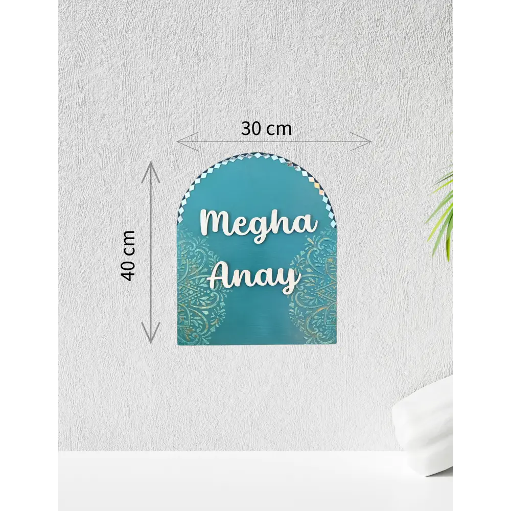 Royal Touch Nameplate - nameplate