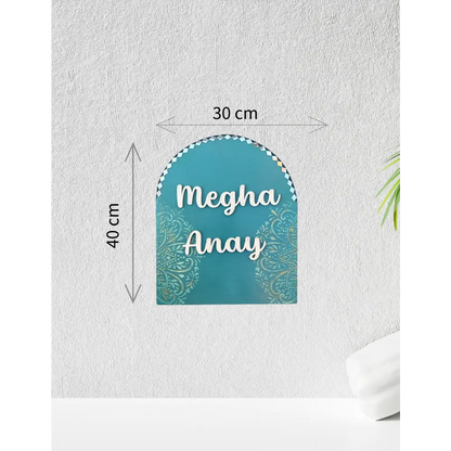 Royal Touch Nameplate - nameplate