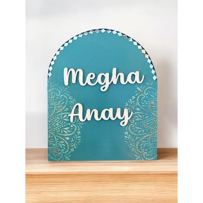Royal Touch Nameplate - nameplate