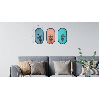 Serene Set -Set of 3 Wall Hanging | Wall Decor - Wall hanging