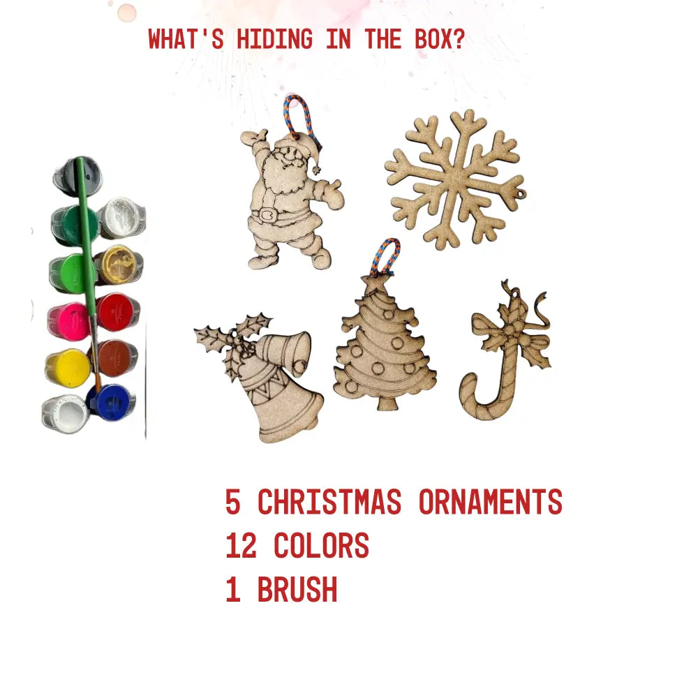 SPLASH DIY Christmas Ornament Kit - Festival