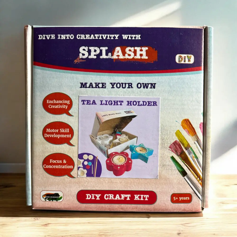 Tea Light Candle Holder | SPLASH DIY by Splash Arts - Festival