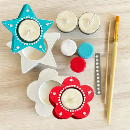 Tea Light Candle Holder | SPLASH DIY by Splash Arts - Festival