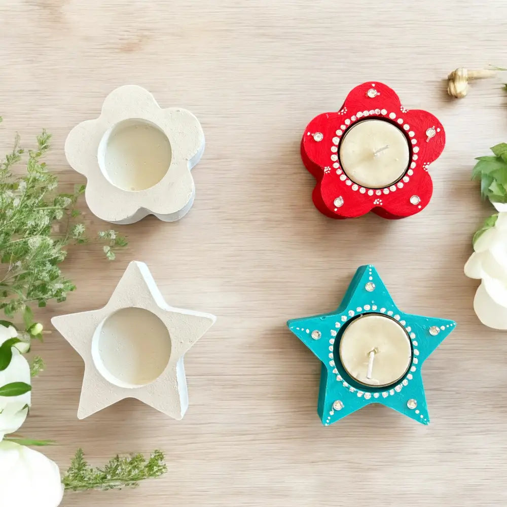Tea Light Candle Holder | SPLASH DIY by Splash Arts - Festival