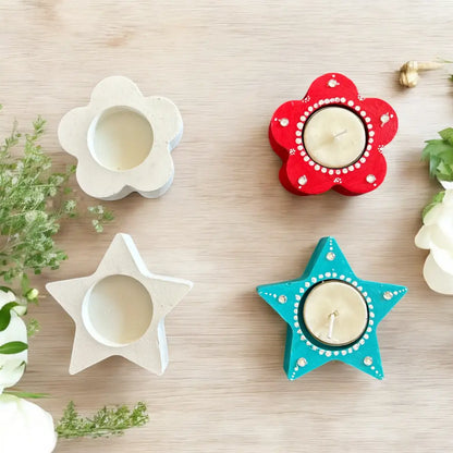 Tea Light Candle Holder | SPLASH DIY by Splash Arts - Festival