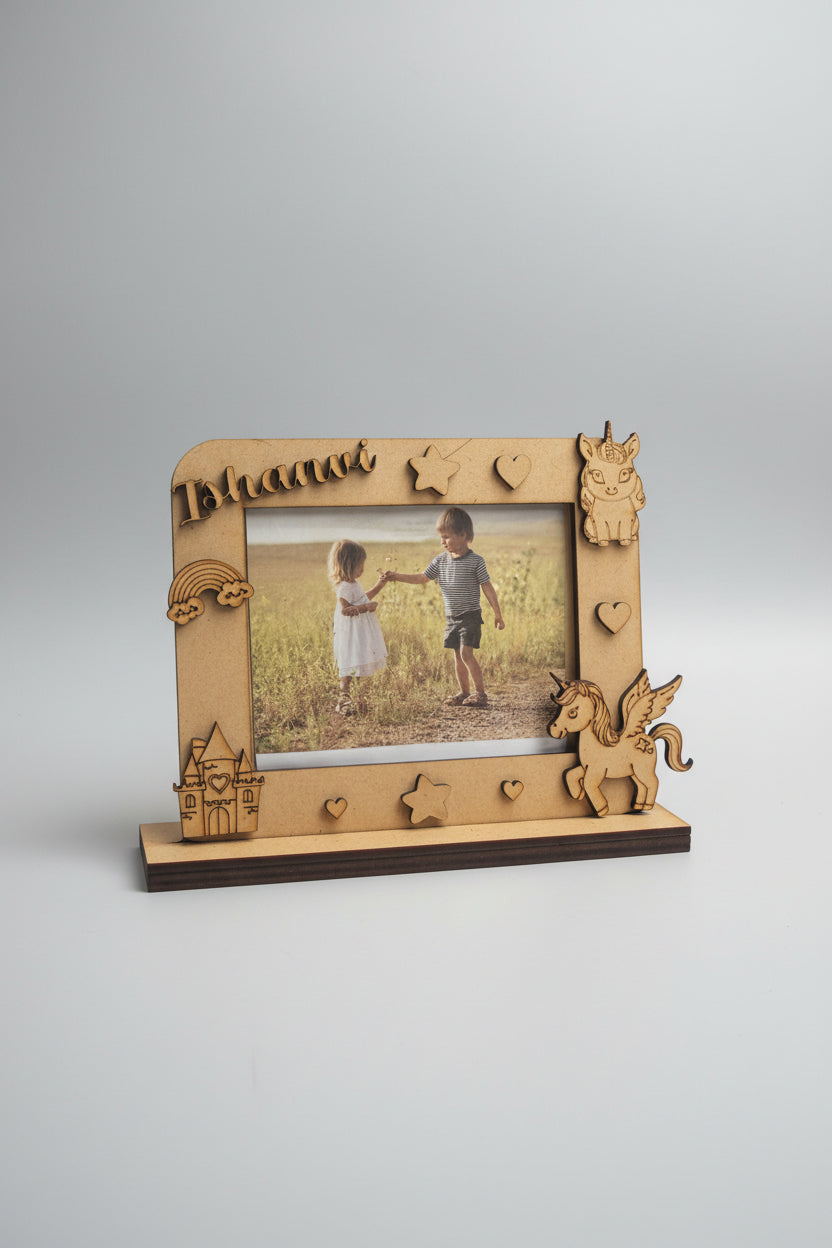 Unicorn DIY Photo Frame Kit for Kids | Paint Your Own Photo Frame | SPLASH DIY by Splash Arts - photoframe