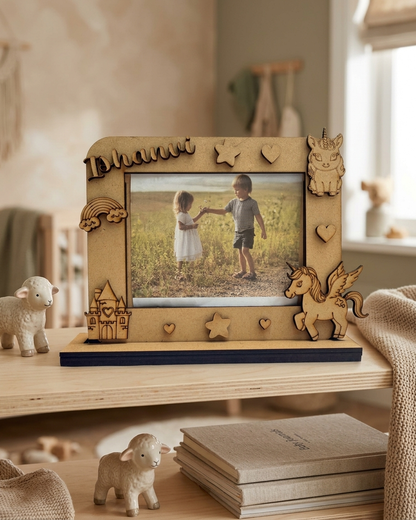 Unicorn DIY Photo Frame Kit for Kids | Paint Your Own Photo Frame | SPLASH DIY by Splash Arts - photoframe
