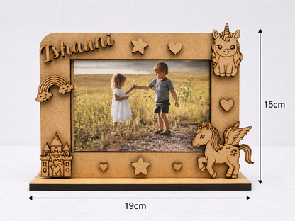 Unicorn DIY Photo Frame Kit for Kids | Paint Your Own Photo Frame | SPLASH DIY by Splash Arts - photoframe