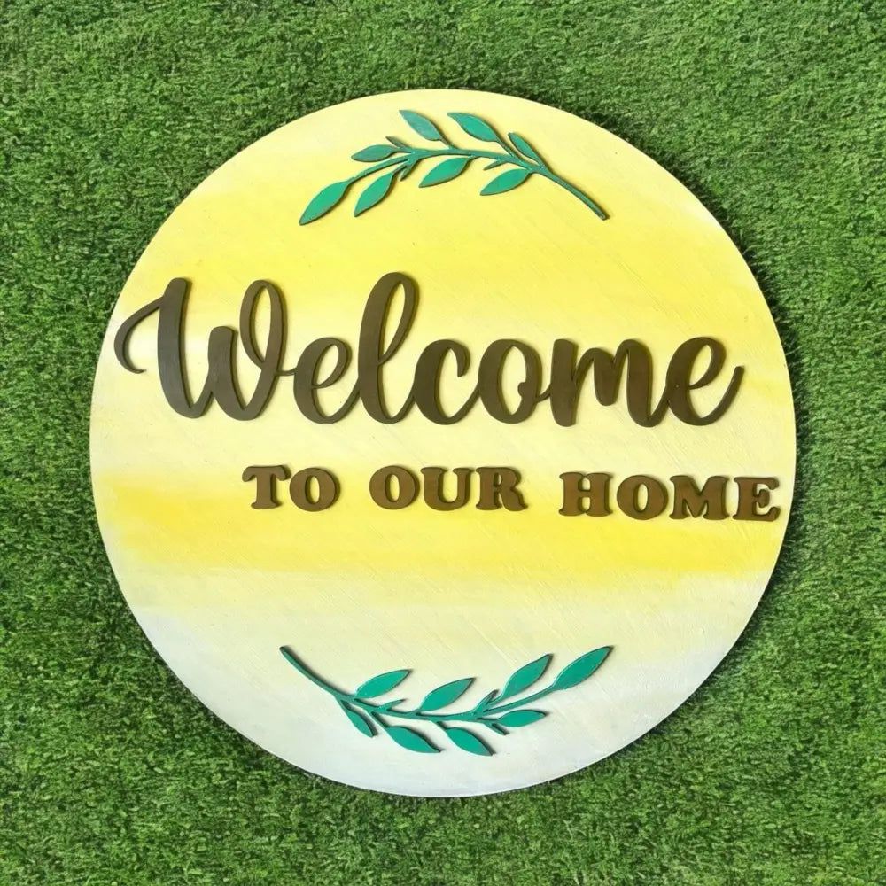 Welcome Nameplate - nameplate
