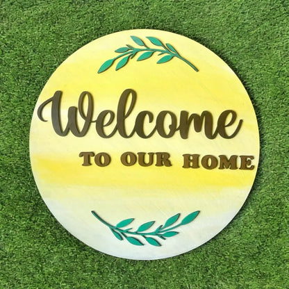 Welcome Nameplate - nameplate
